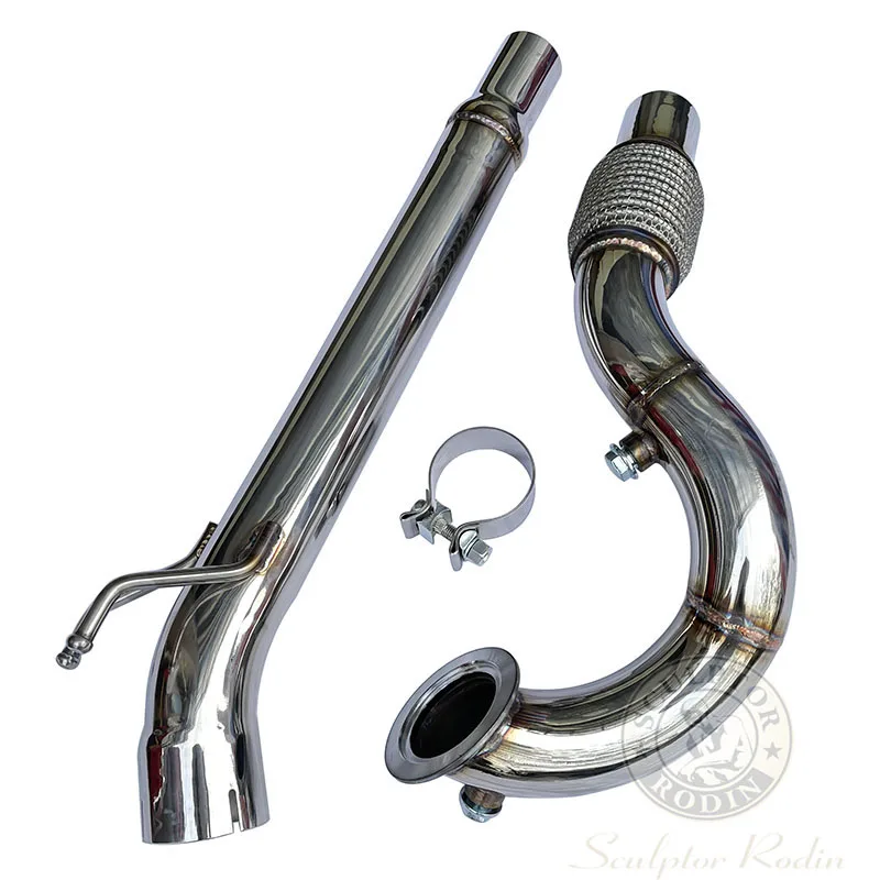 

2.5inch downpipe for vw mk7 ea211 engine a3 golf 1.4t