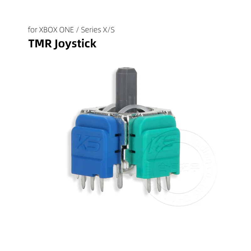 Joystick replacement silicone analog stick caps arcade joystick game joystick joystick module gaming controller analog joystick caps 2pcs TMR electromagnetic induction joystick left right 3D thumb stick for PS5 PS4 XBOX ONE Series X/S Elite controller