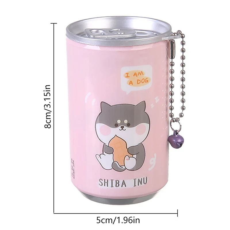 Canned Wet Wipes Portable Children Barreled Cans 30 Sheets Cleaning Cloths Creative Cartoon Chain Cute Small Bell 6
