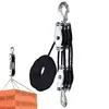 Block And Tackle Pulley Hoist Block And Tackle 2200 Lbs Breaking Strength 50ft Ratchet Puller Hoists For Hunting Garage 1