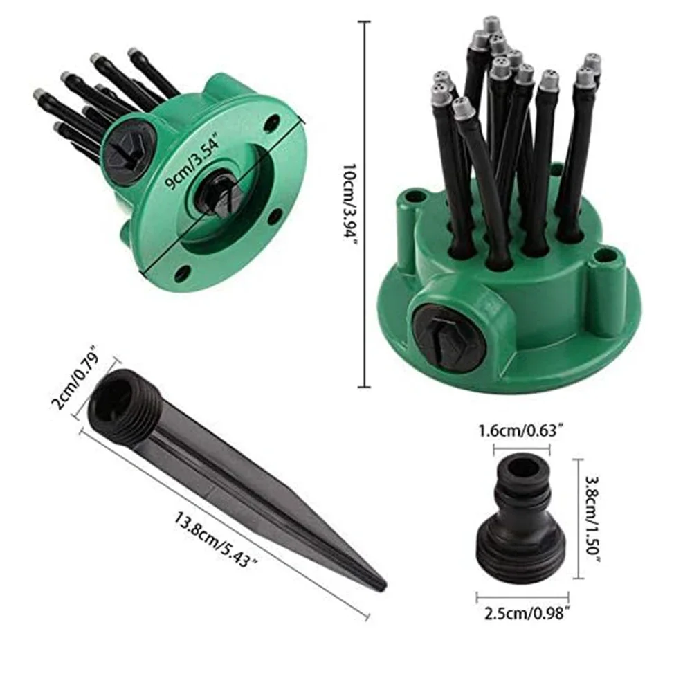 Advanced 360° Automatic Garden Lawn Watering Sprinkler System