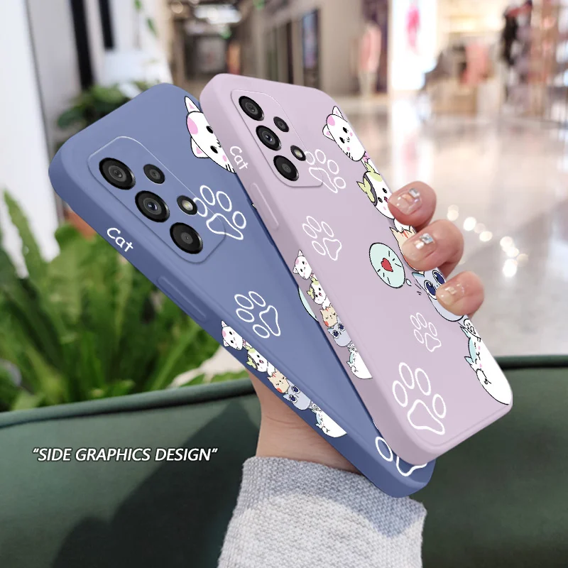 Whimsical Stacking Cats Phone Case