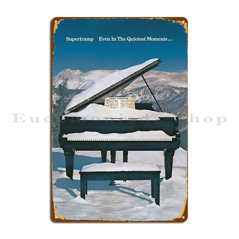 

Supertramp, даже в самые спокойные моменты, металлический знак, клуб, бар, кухня, кинотеатр, создание Жестяного знака, плакат