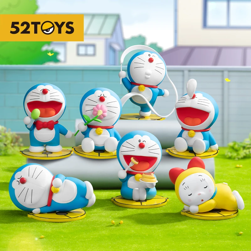 

Cartoon Doraemon Leisure Time Series Kawaii Dorami Doraemon Action Figure Toys Dolls Anime Decoration Gift For Children Girls