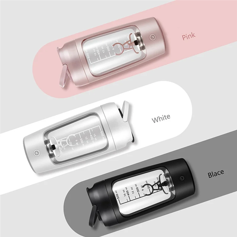 J1UL1N Electric Protein Shaker Bottle Portable 1200Mah Rechargeable Blender Cup Automatic Self Stirring Mug Mixing Cups