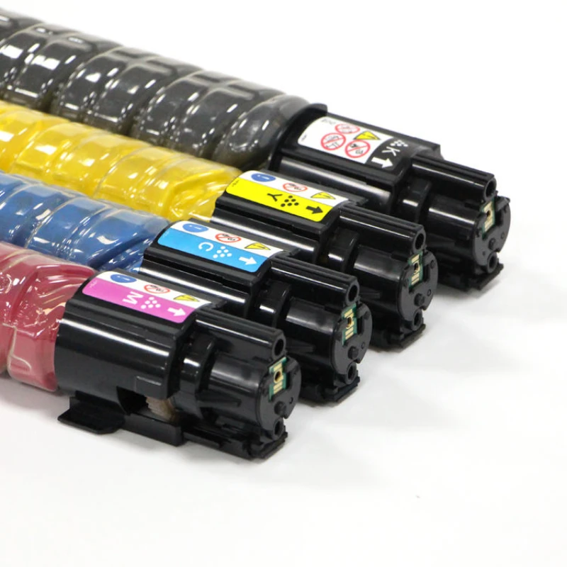 1Set MPC306 Toner Cartridge For Ricoh Aficio MP C306 C307 C406 C407 High Quality Color Copier Toner Cartridge C306 CMYK