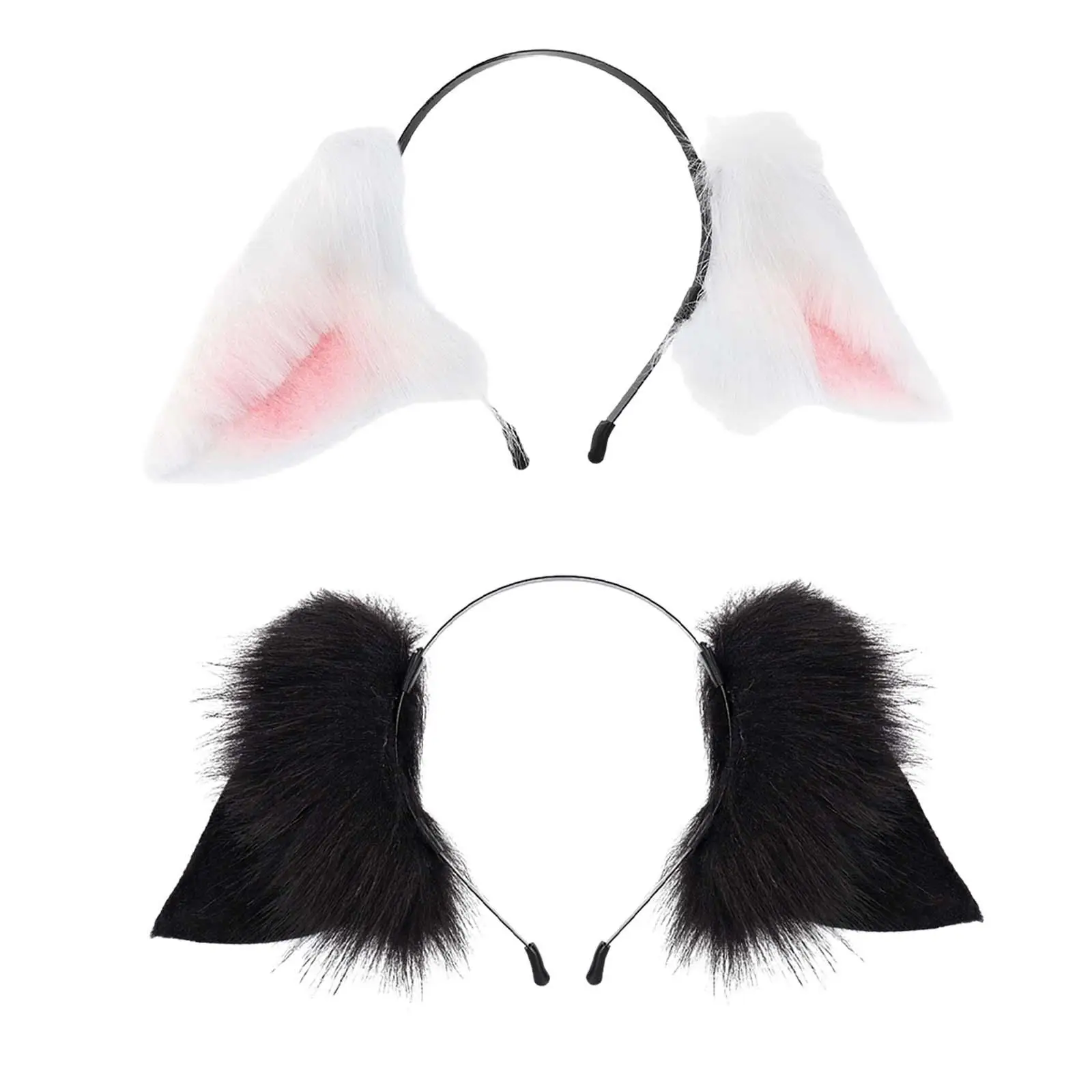 

Animal Ears Headband Fancy Dress Cosplay Adult Animal Ears Hair Hoop for Party Stage Performances Role Play Masquerade Carnival