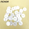 30 pcs 11mm 2 Hole White Resin Sewing Buttons Cute solid Color Round Shape Button For Baby Kids Clothes DIY Accessories 3