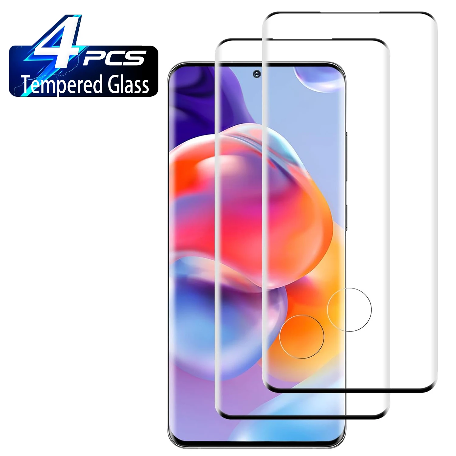 

2/4Pcs 3D Tempered Glass For Samsung Galaxy S20 Plus Ultra Curved Ultrasonic Fingerprint Screen Protector Glass Film