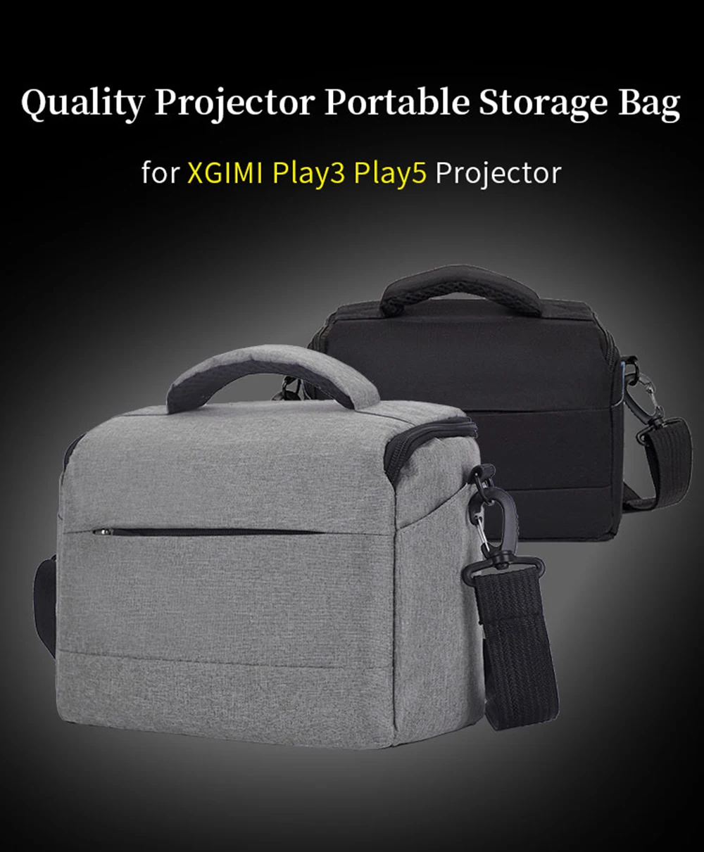 Portable Projector Storage Bag for XGIMI Play3 Play5 Projector Protect Box Play 3 Play 5 Accessories Office Travel Carrying Case