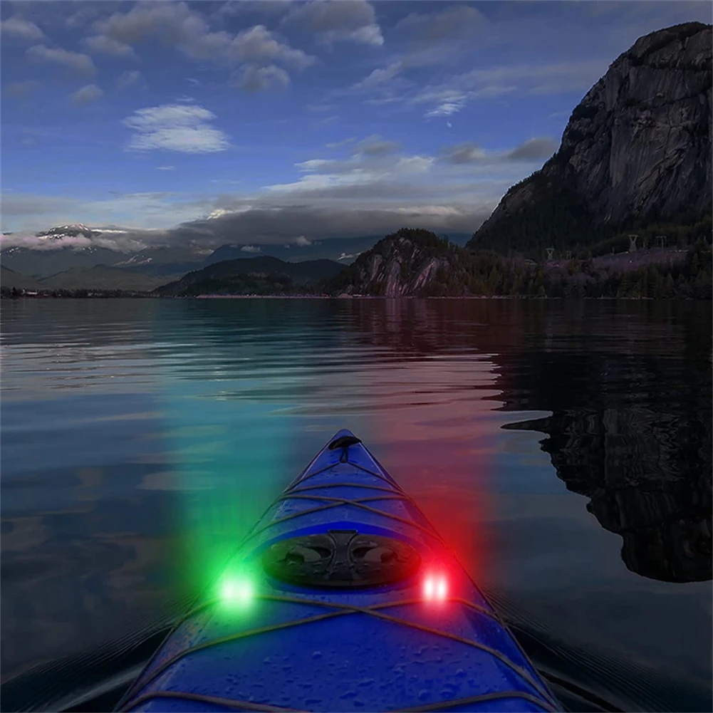 LED Boat Navigation Lights For Boat Yacht Motorboat Bike Hunting Night Marine Boat Lights Waterproof Yacht Signal Warning Ligh
