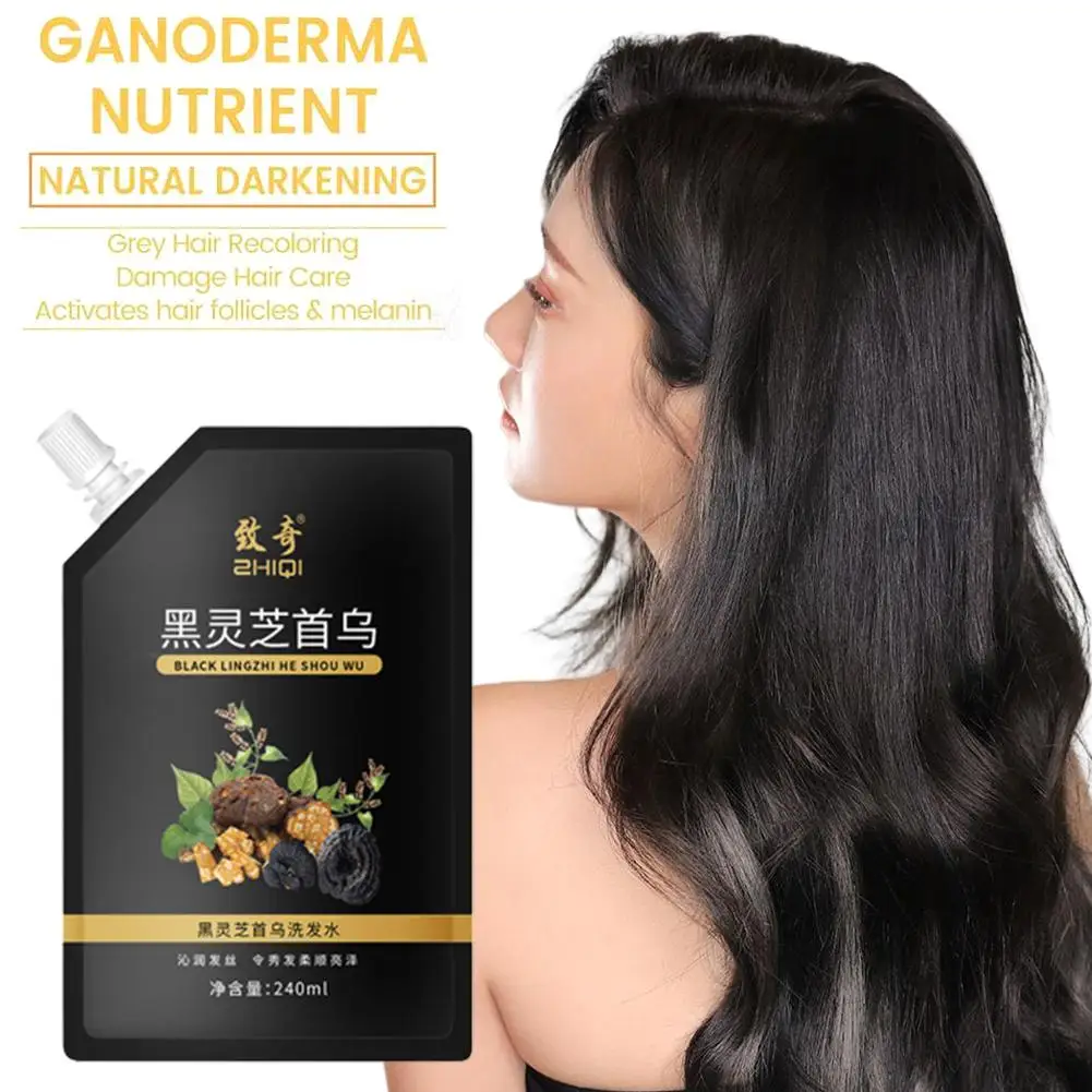 

Polygonum Multiflorum Shampoo White To Black Shampoo Nourishing Hair Shampoo Anti-Hair Hair Regowth Loss Shouwu Loss O4T0