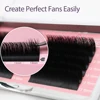 2/4/5/10 Trays Qeelasee Super Soft Blomming Lashes Easy Fan Eyelash Extensions Mega Volume Eyelashes Supplies for Eye Beauty 2