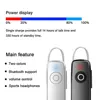 Bluetooth Headset Stereo Wireless Earplug Noise Reduction Unilateral Business Headset Tws Mini Portable M165 4.0 Sports 5