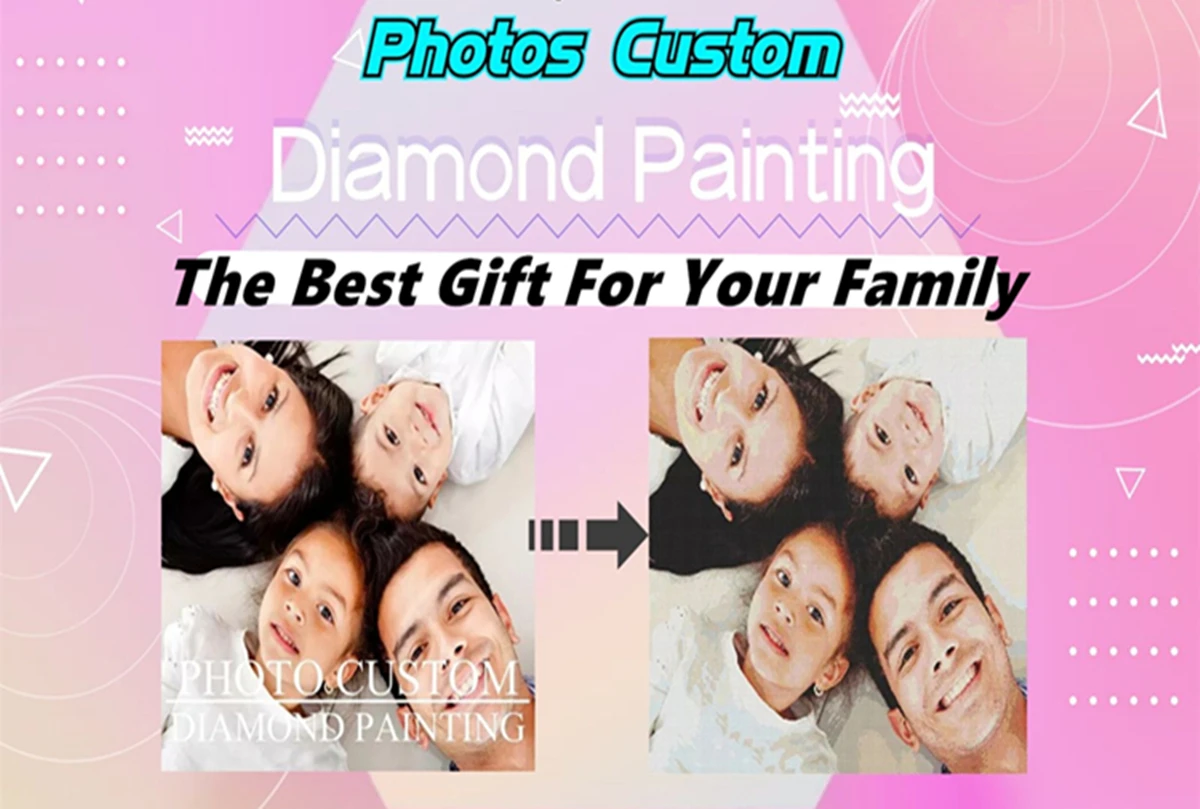 Happy Retro Rainbow Diamond Painting, Diamond Painting Kits Embroidery 5D  Full Diamond Paste Craft, for Family Interactive Wall Decor Cafe Decor or