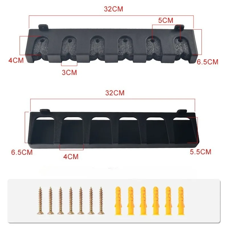 Wall Mounted Fishing Rod Storage Rack 6