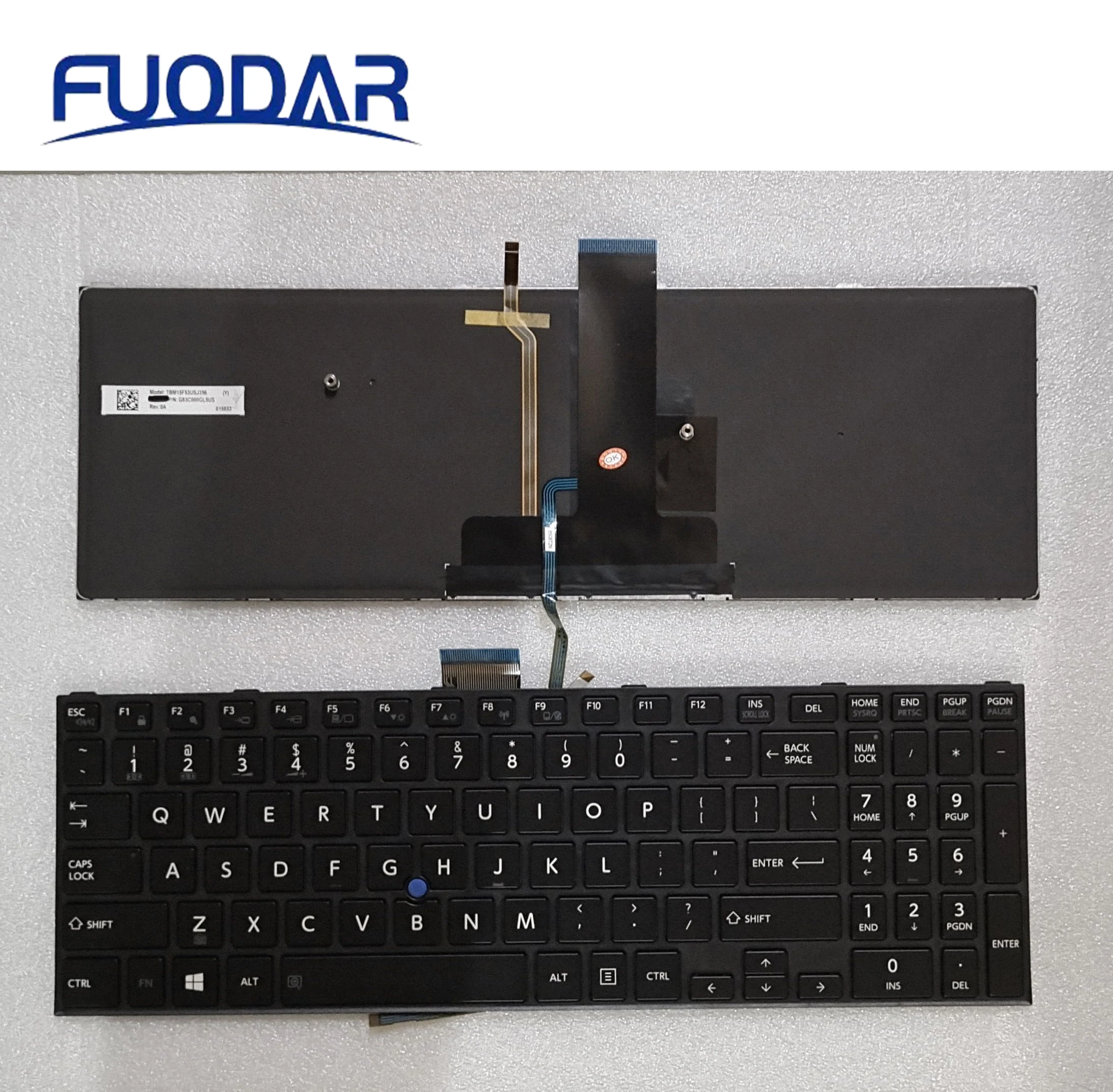 Nuovo Computer Portatile Tastiera Degli Stati Uniti Per Dell Inspiron 15 3000 5000 3541 3542 3543 5542 3550 5545 5547 15-5547 15-5000 15-5545 17-5000 