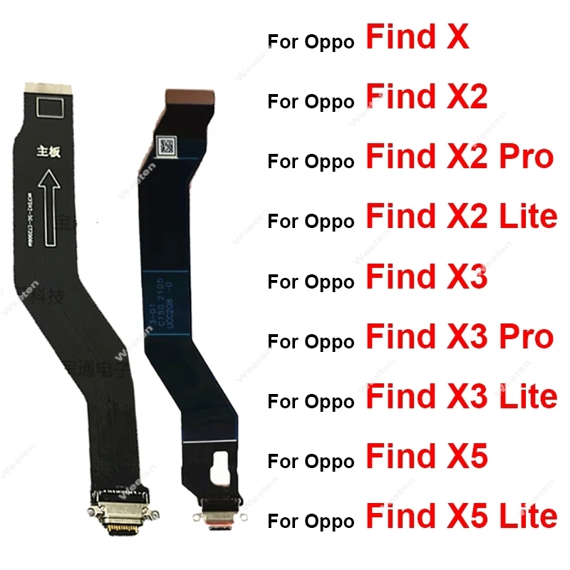 For Oppo Find X X2 X3 X5 Pro X2 X3 X5 Lite X2 X3 Neo USB Charging