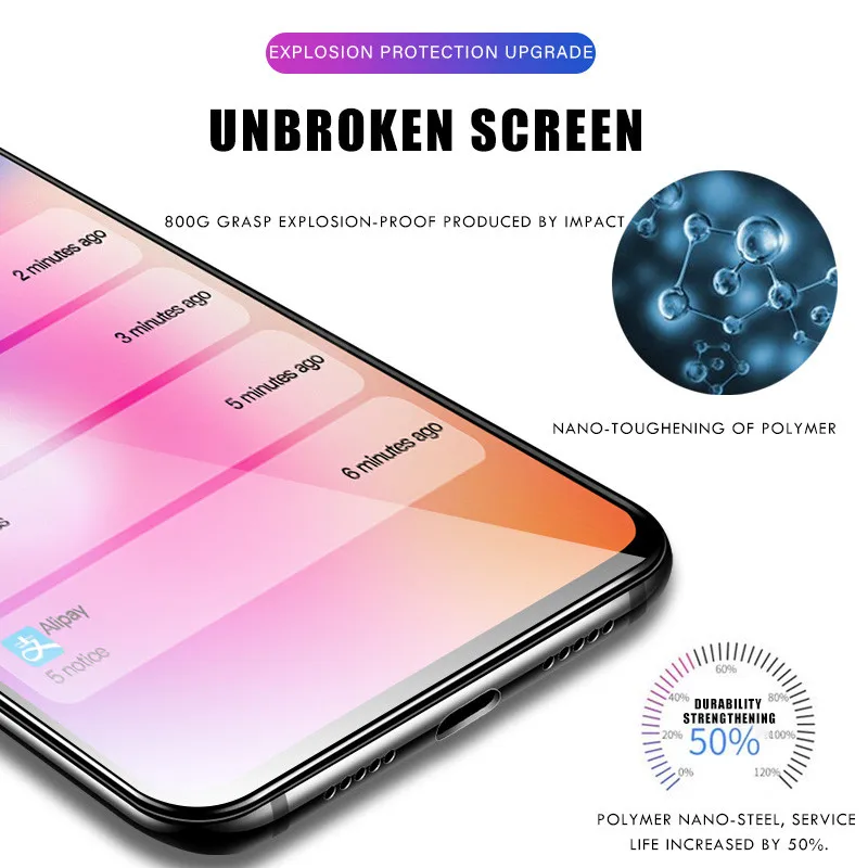 Premium 5-Pack HD Tempered Glass Screen Protector Film