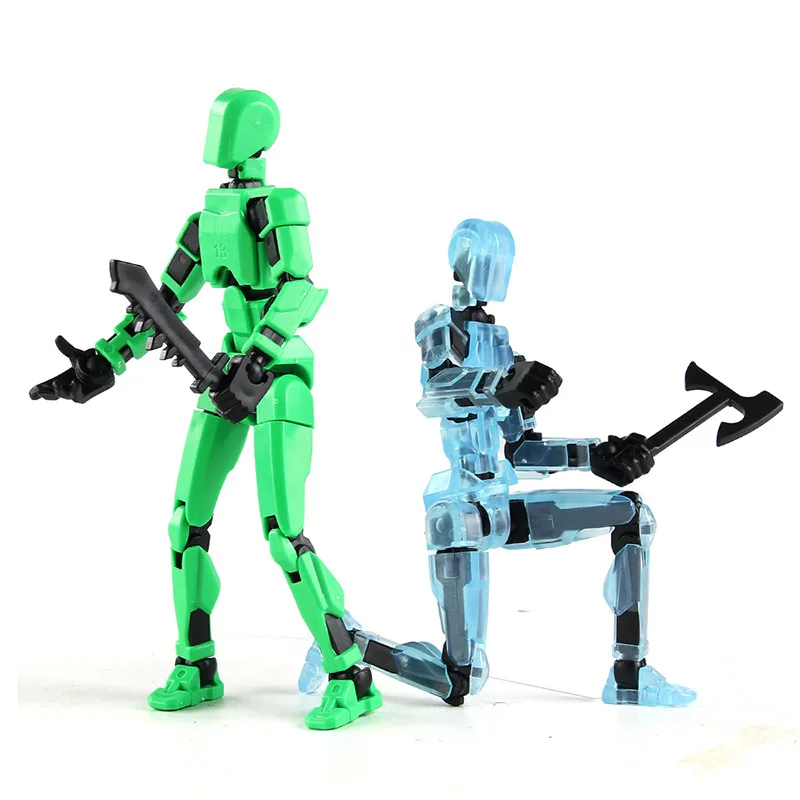 Dynamic Multi-Jointed 3D Printed Robot Action Figure