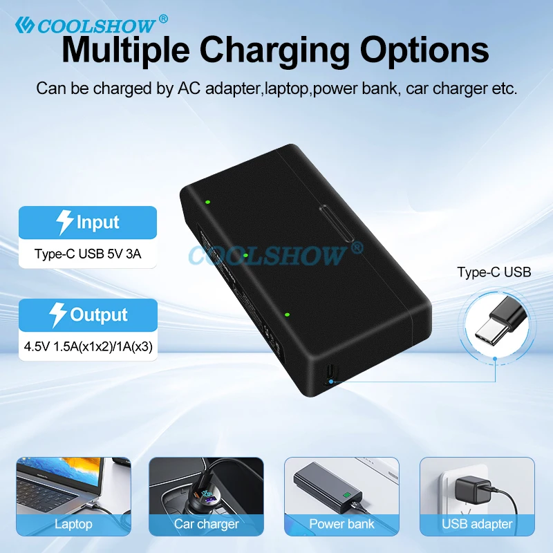 Mini Caméra Sport HD 1080P avec Batterie et Chargeur Lot