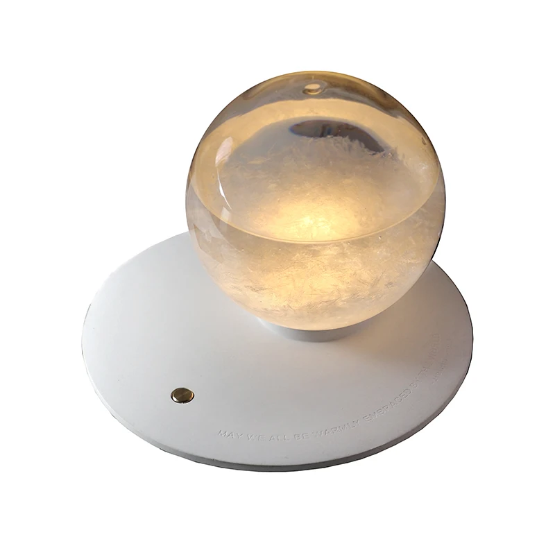 

Night light, bedroom sleep, small table lamp, storm weather forecast bottle, premium sense mood light, birthday gift light