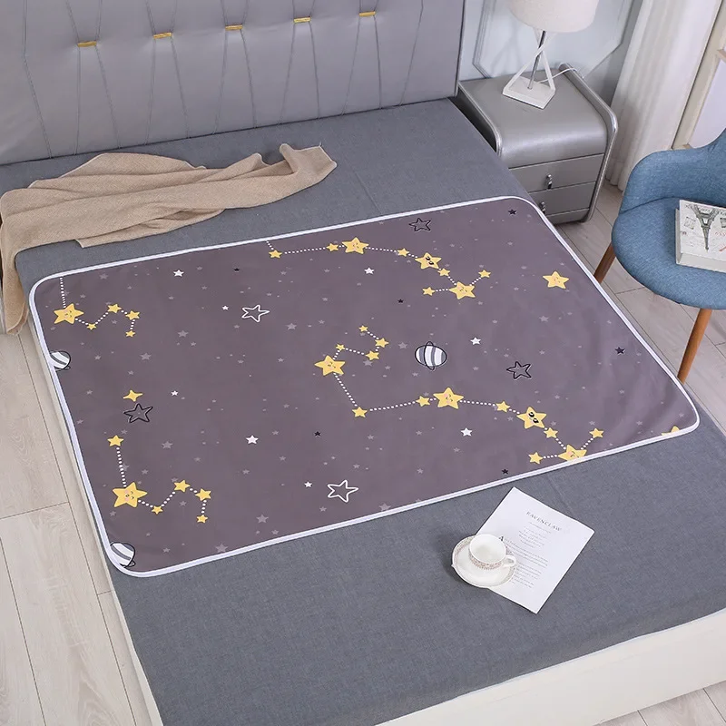 Reusable Baby Changing Mat Cover Diaper Mattress Bed Sheets for Newborn Baby Waterproof Portable Change Pad Table Floor Play Mat diaper changing pad diaper changing mat