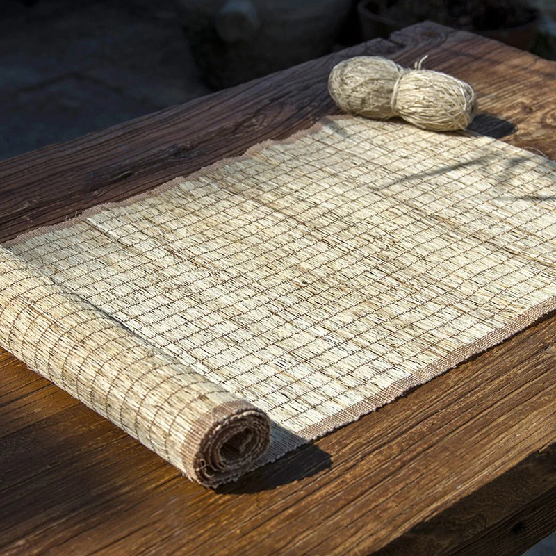 Aqumotic Room Partition Wall Separator Linen Sackcloth Gunny Cloth Panel Japanese Curtain Tea Tablecloth Without Accessories room divider screen