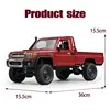 New MN82 Pro Retro Rc Car With LED Lights Full-scale Simulation 4WD LC79 Remote Control Pickup Truck Model Boy Adult Toy Gift 4