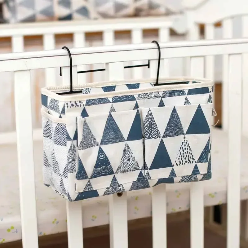 Bedside Storage Bags Crib Organizer Bags Crib Storage Bags