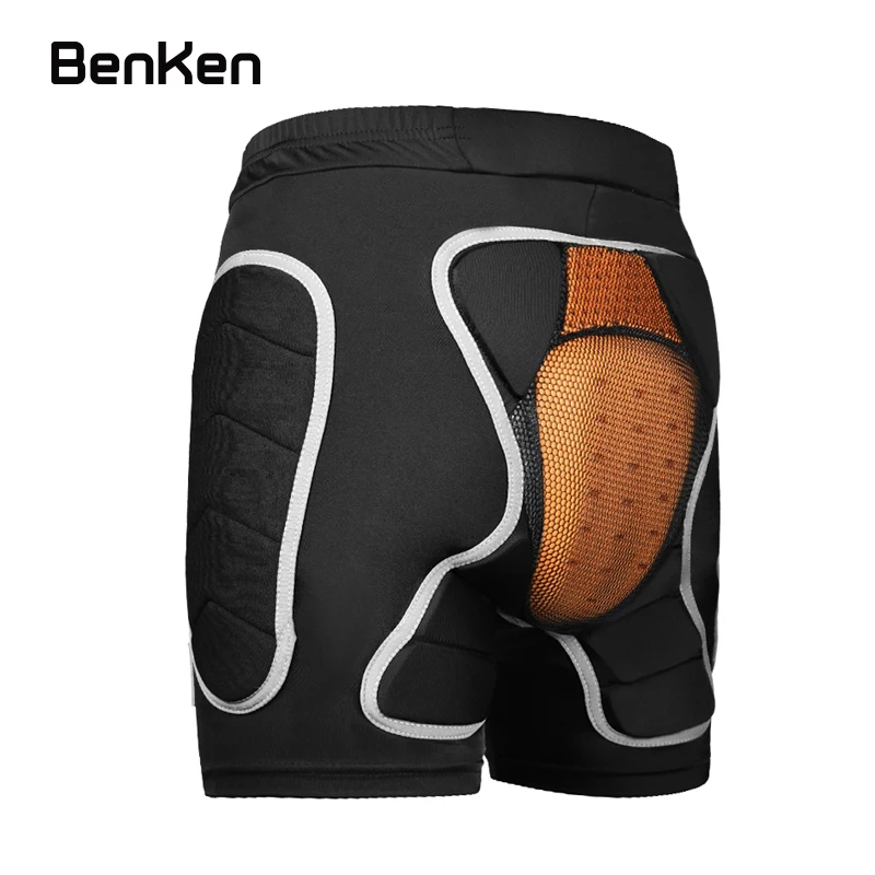 Benken Ski Protective EVA Padded Shorts Hip Padded Drop-resistance  Protective Gear for Snowboard Skate Ski Sports Underpants