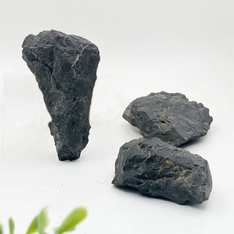 

CHENYISHI 50%-70% Carbon Shungi raw stone healing crystal protection ore bulk witchcraft spiritual aura gravel root chakra stone