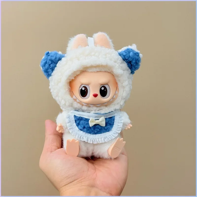 For 17cm Labubu Cute Animal Hat Decoration Doll Clothes Ropa Labubu V1 V2 V3 Kawaii Outfit Accessories Doll Clothes 4