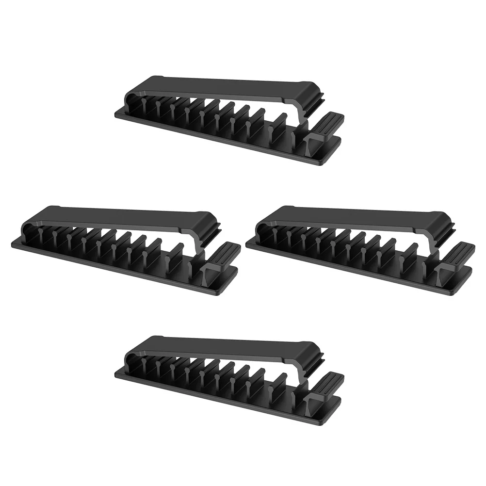 

4pcs USB Cord Organizer Adjustable Headphone Cord Organizer Cable Keeper Clip
