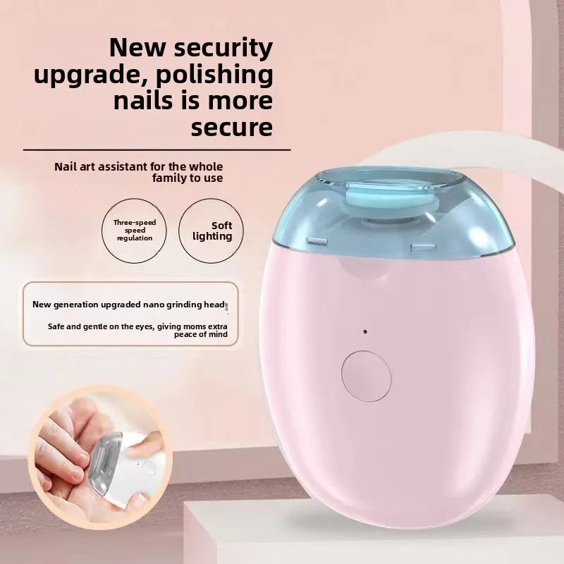 Electric Baby Nail Sharpener Infant Manicure Scissors Baby Hygiene Kit Baby Nail Clipper Cutter For Newborn