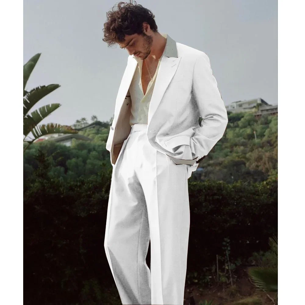 Formal Suit Men's Single Breasted French Two-piece Suit
