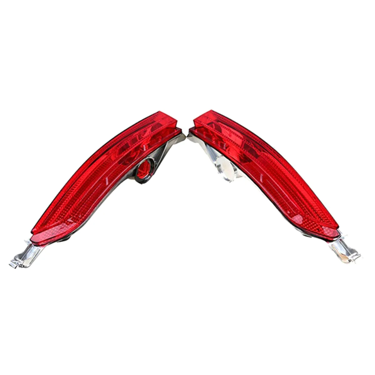 

1 пара автомобильных красных задних противотуманных фар, бампер, отражатель для VW Touareg 2011-2014 7P6945701D 7P6945702D