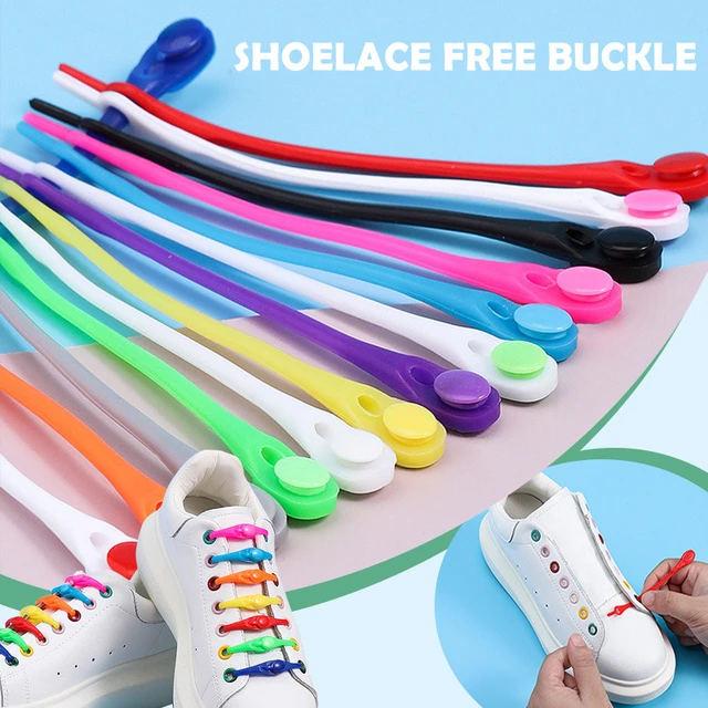 14pcs/lot Lazy Silicone Shoe Laces No Tie Elastic Sneakers Shoelace  Athletic Running Sport Shoelaces Children Adult Shoe Strings - Shoelaces -  AliExpress