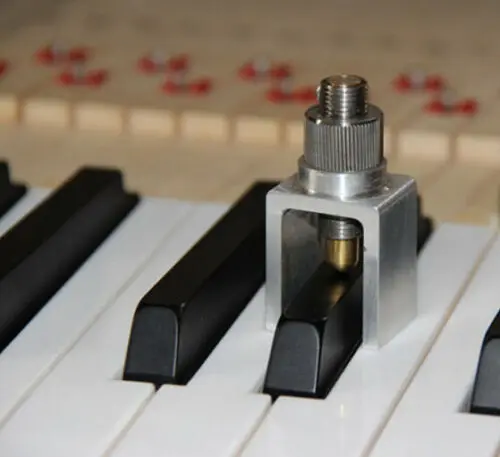 

Piano tools, black key leveling gage