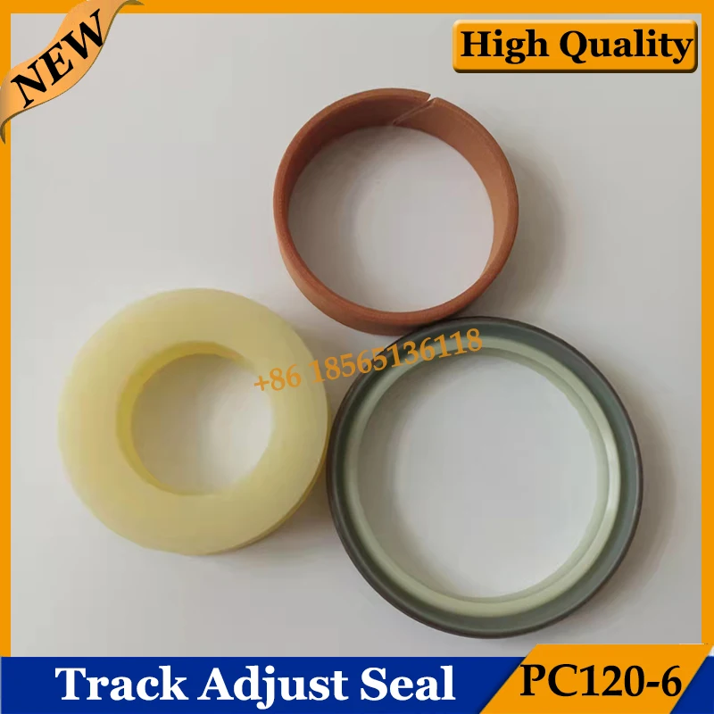 

Factory Price PC120-6 Chain Adjust Cylinder Seal Kit for Komatsu Excavator PC120-6 Track Adjuster Cylinder Repair Kits