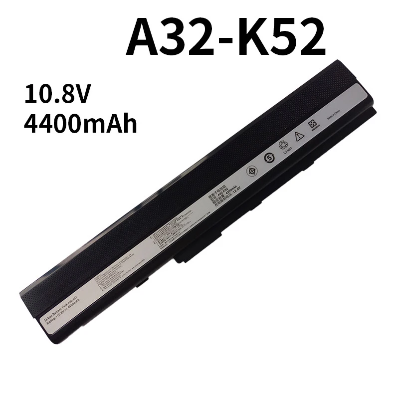 

10.8V 4400mah A32-K52 Laptop Battery for ASUS X42J A42J A52J K42D K42J K52D K52J X52J A52F A40JV P42 A42-K52 A31-K52 A41-K52