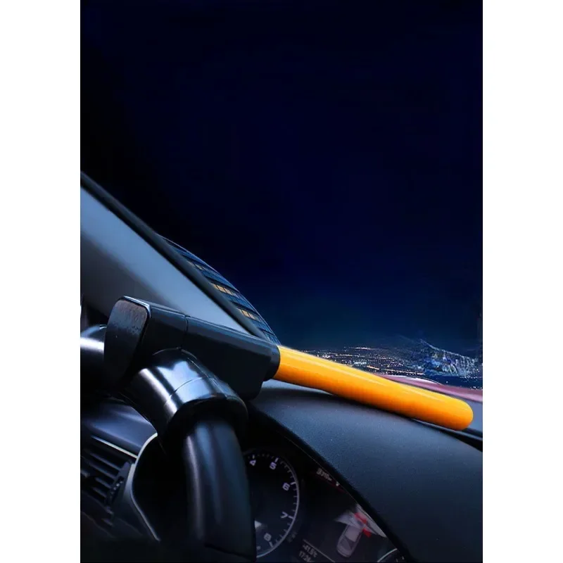 Steering Wheel Lock Car Anti-Theft T-type Mounted Self-Defense Safety Lock