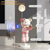 Large Violent Bear Floor-standing Ornaments, Fortress Living Room Luminous Bluetooth Speaker Tray Storage Smart Furniture 2
