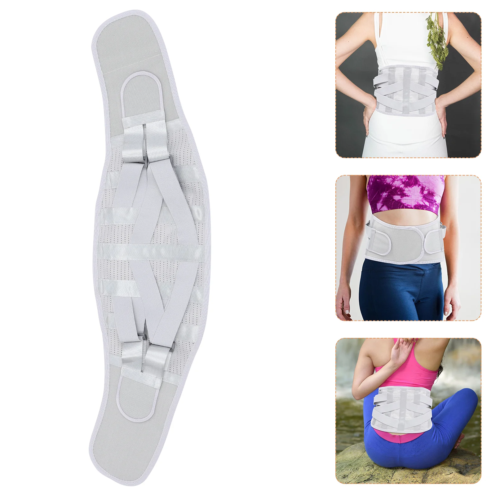 

Sports Belt Lower Back Brace Trimmer for Men Summer Waist Support Band Stainless Steel Widen Exercising Man Belts