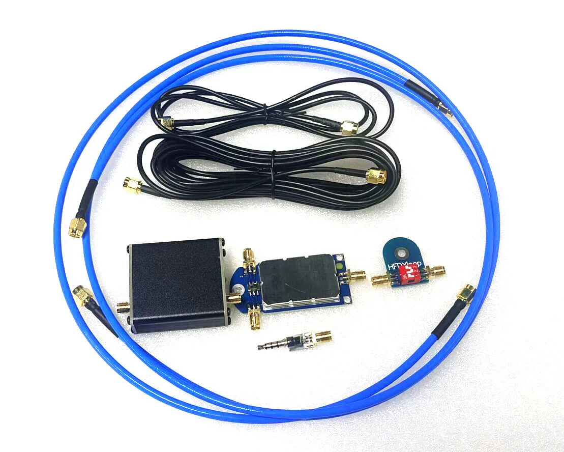 

HFDY 50K-500MHz Wideband Active Small Magnetic Loop Antenna LZ1AQ Amplifier HF AM FM VHF UHF SDR Receiver Radio Tescun Malahitea