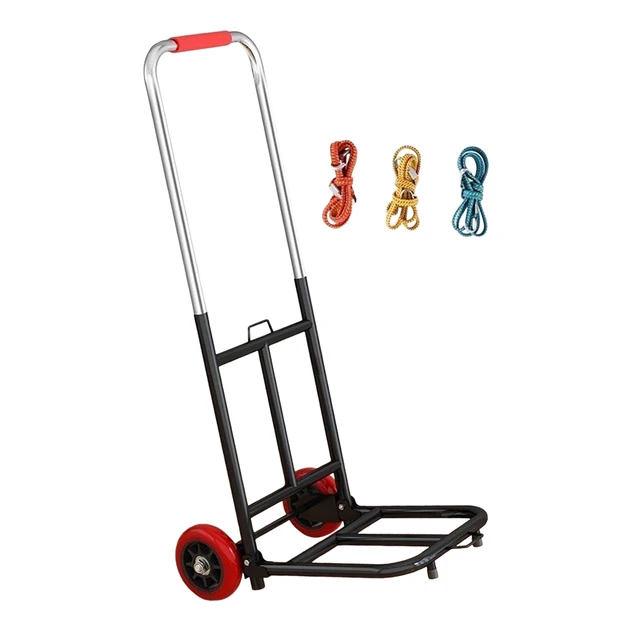 휴대용 조절식 접이식 수하물 카트는 편리한 여행용 도구