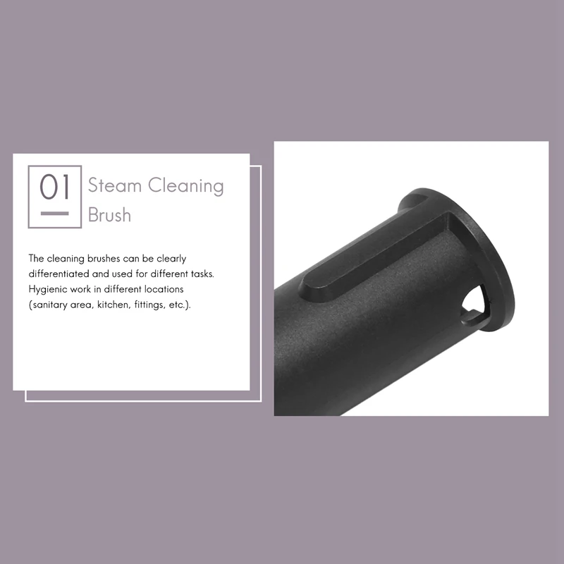 Steam Cleaner Nozzle Steam Cleaner Nozzle Slit Brush Sprinkler Nozzle Head for KARCHER SC1/SC2/SC3/SC4/SC5 Steam Cleaner Slit Brush