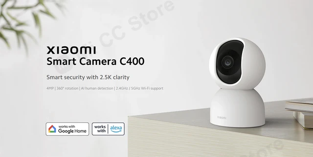 Xiaomi C400 360 Degree Smart Home Security Camera (Gloval Version) Price  5,690 Taka Only 👉Visit website for price with details & place…