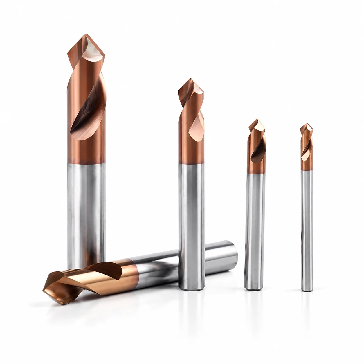 Wolframkarbid-Fräser mit gerader Nut zum Fasen 90 Grad CNC-Werkzeug für Graviermaschinen-Schaftfräser