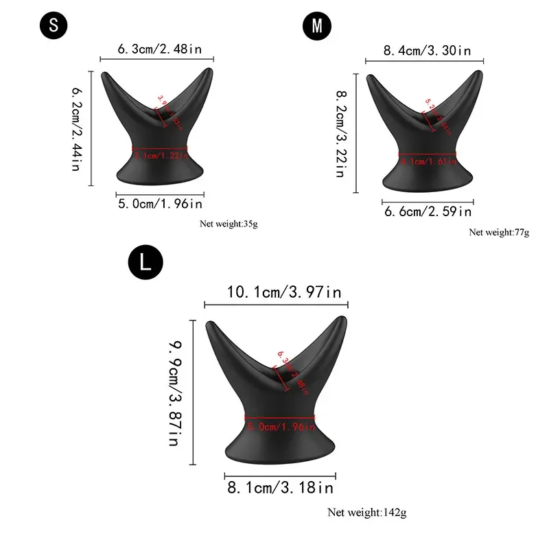 Silicone Anal Expander Dildo Hollow Anal Dilator Prostate Massager Buttplug Vaginal Speculum Sex Toy Adult Plug Sex Product